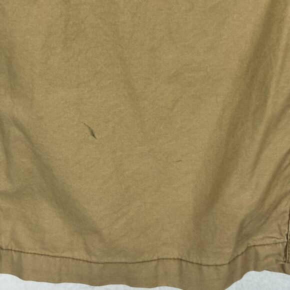 Old Navy Jacket Womens Size Medium Beige Military Cotton Zip Pockets Vintage - Picture 4 of 9